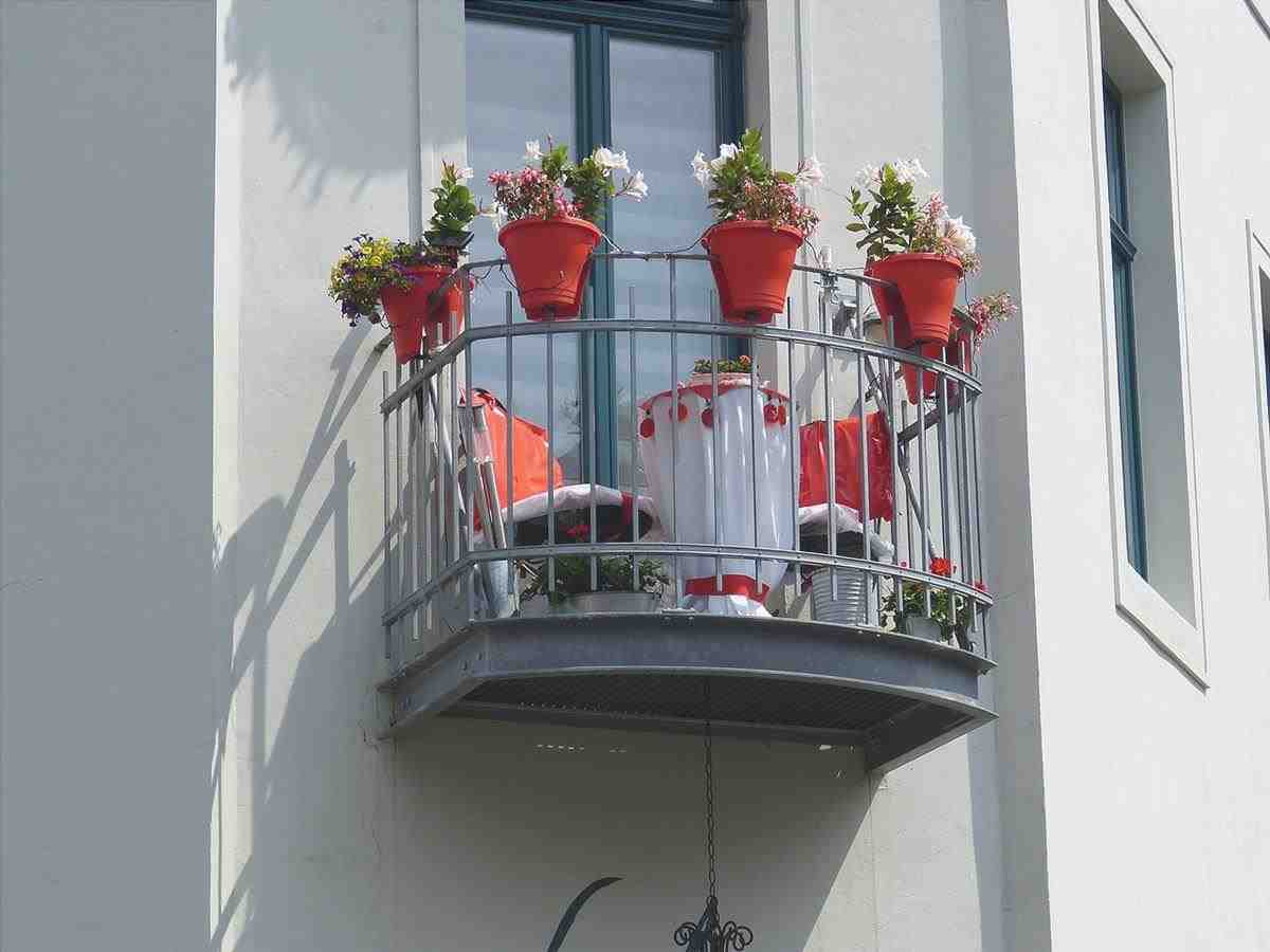 Possiamo decorare il balcone come vogliamo