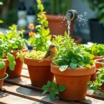 Sistema di irrigazione a goccia fai da te per vasi
