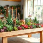 Varietà di tipi di succulente e cure